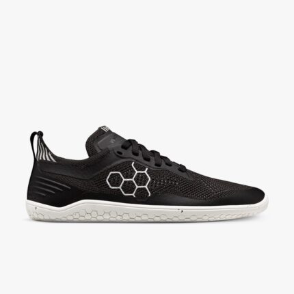Geo Racer Gebreide Vivobarefoot Obsidiaan Voor Dames